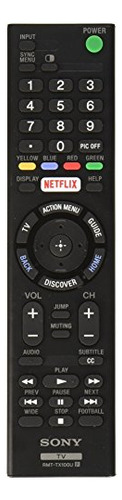 Mando A Distancia Sony Rmt-tx100u Para Sony Smart Tv