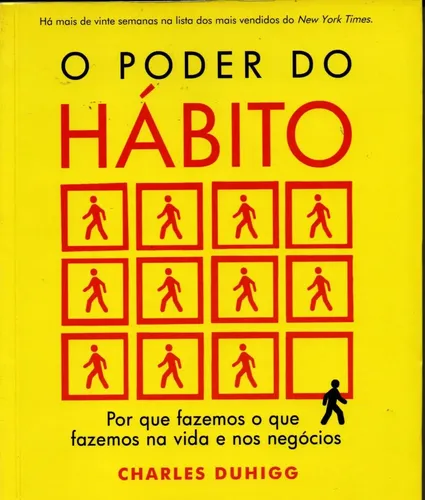 O poder do hábito de Charles Duhigg editora Objetiva capa mole