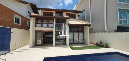 Imagem 1 de 15 de Casa No Condomínio Residencial Alphaville 4 Com 3 Suítes E 3 Vagas De Garagem. - Al907