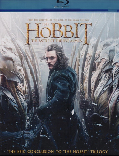 Hobbit La Batalla De Los 5 Cinco Ejercitos Blu-ray + Legos