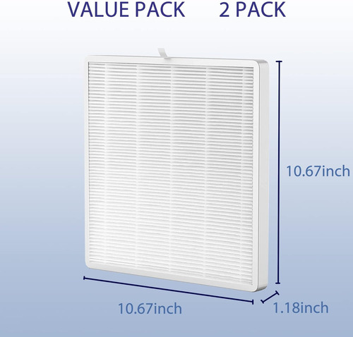 E-300l - Filtro De Repuesto True Hepa Compatible Con Mooka Y