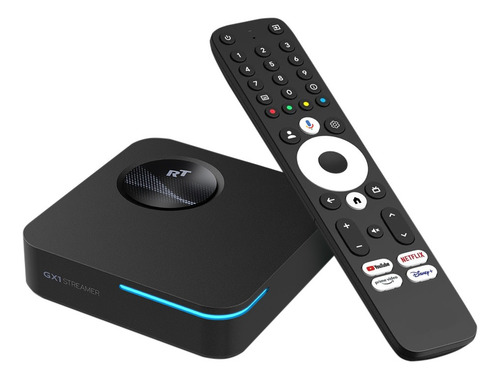 Rocktek Gx1 Uhd Android Tv 12 Box 4 Gb 32 Gb Wifi6 Bt