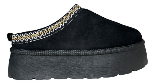 Zapato De Mujer Con Chiporro Estilo Zueco Otoño Invierno