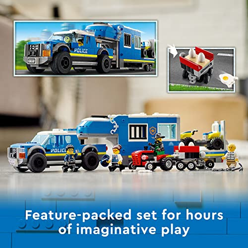 Kit De Construcción Lego City Police Mobile Command Truck 60