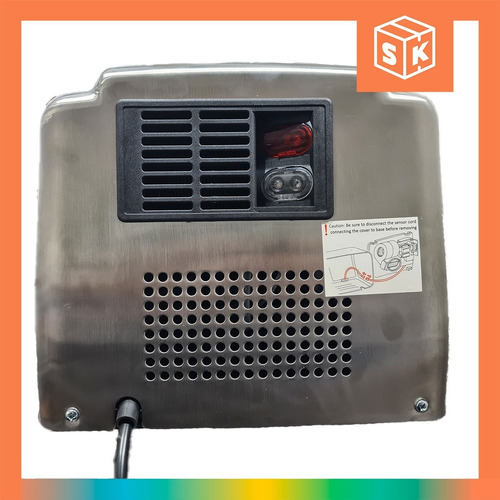 Imagen 4 de 10 de Secamanos Electrico Acero Automatico Por Aproximacion Baño