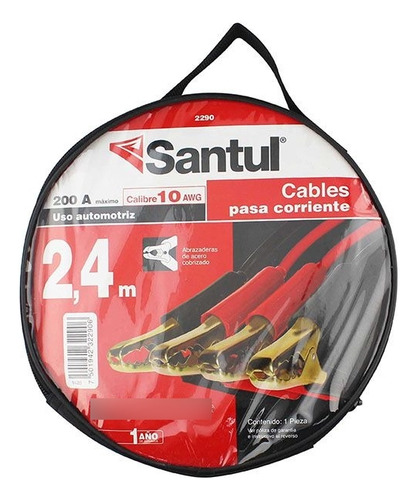 Kit Cables Pasacorriente 2.4 M Santul
