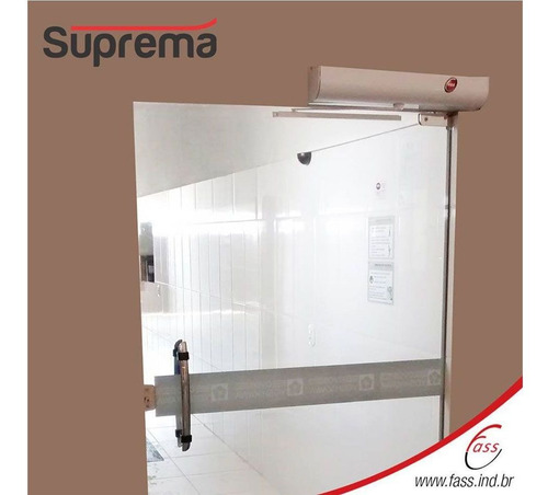 Motor Porta Social Pivotante Com Sensor Presença Suprema 220