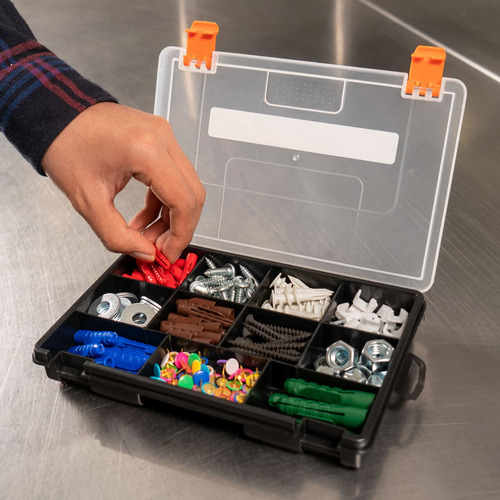 Organizador Con 11 Compartimentos Ideal Para Herramientas