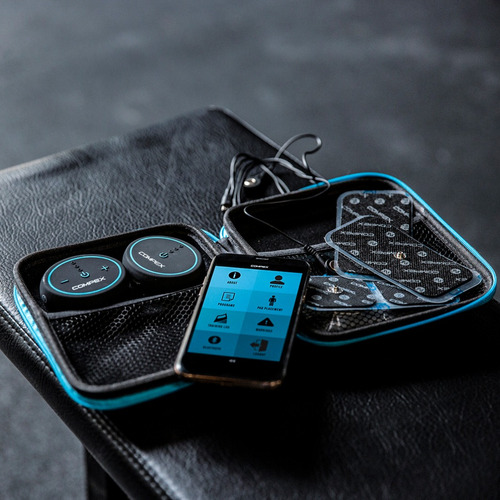 Compex Mini. Estimulador Muscular Inalámbrico. Con App Móvil