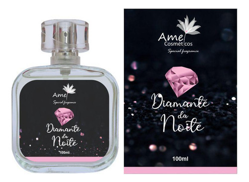 Perfume Amei Cosméticos Diamante Da Noite 100ml