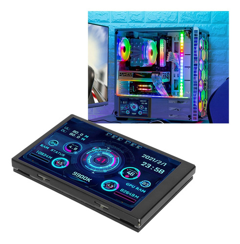 Pantalla De Temperatura De Pc, Monitor De Temperatura De Com