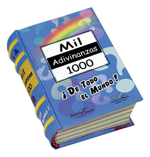 Libro Mil Adivinanzas De Todo El Mundo (libro Miniatura) - 