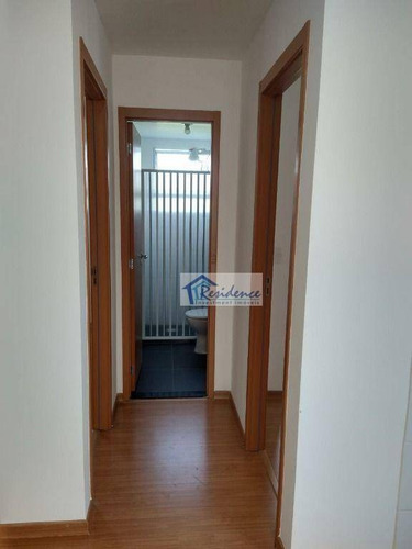Imagem 10 de 17 de Apartamento Para Alugar, 44 M² Por R$ 1.000,00/mês - Parque Campo Bonito - Indaiatuba/sp - Ap0525