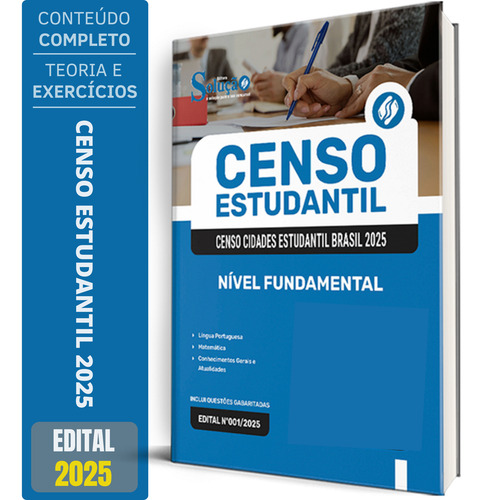 Apostila Agente Recenseador Concurso Censo Estudantil
