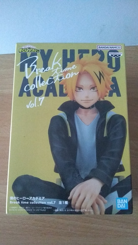 Figura Denki Kaminari Break Time My Hero Academia,nuev0 (Usado)