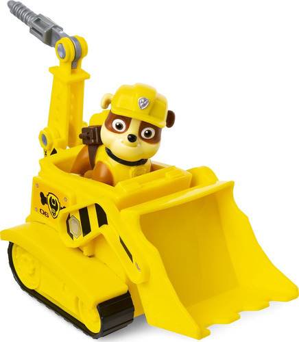 Paw Patrol, Destroza Un Vehículo Excavador Con Una F Colecci