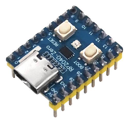 Placa De Desarrollo Pico Con Microcontrolador Rp2040-zero Pa