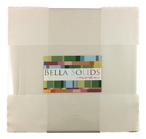 Bella Solids Ivory Jr Layer Cake (9900jlc 60) By Moda H...