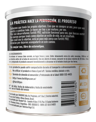 Fortifit Pro Whey Protein Isolate Vainilla