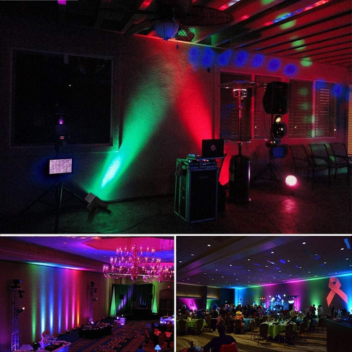 Luces Mosfiata Par, Luces De Escenario Led Rgb 36 Sound A...