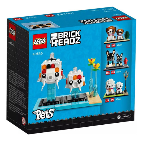 Lego Brickheadz - Peixe Koi - 40545 Quantidade De Peças 203