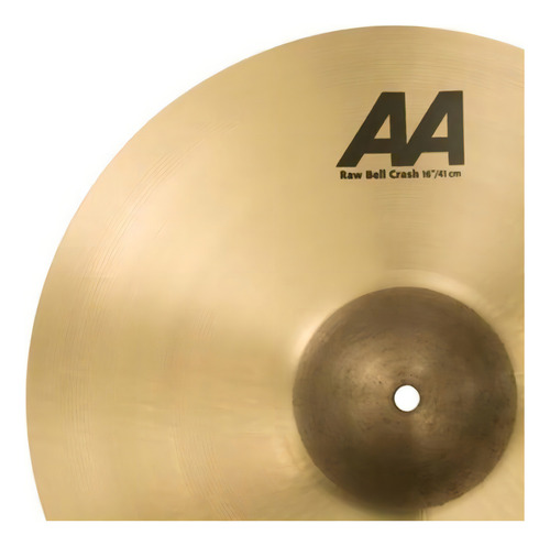Prato Sabian Crash Raw Bell 16