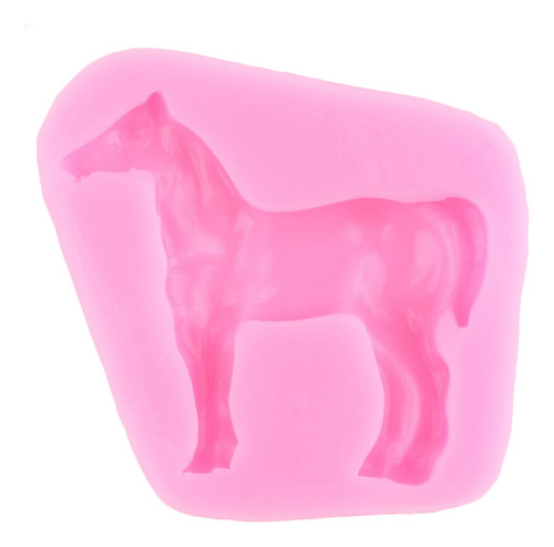 4pcs Molde De Silicona Caballo Herradura Bota Fondant Resina