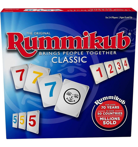 Rummikub The Original Rummy Tile Game Juego De Tejas Paquete