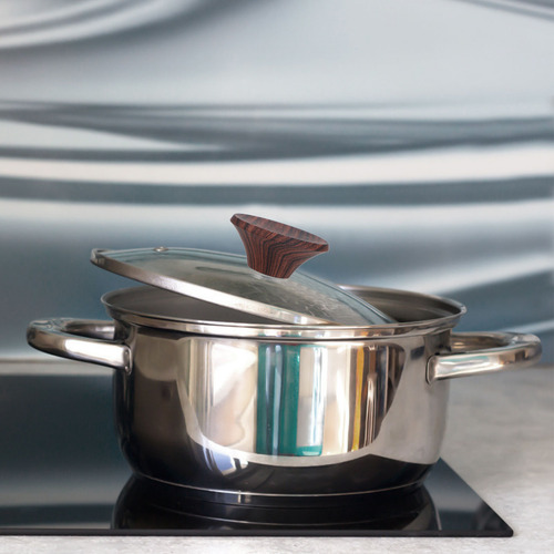 Pomo De Repuesto Para Tapa De Olla Con Forma De Madera Granu
