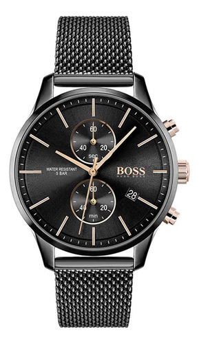 Relógio masculino Hugo Boss de aço inoxidável 1513811 Associate
