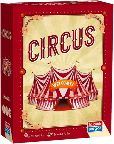 Circus Juego De Mesa En Español - Falomir Juegos