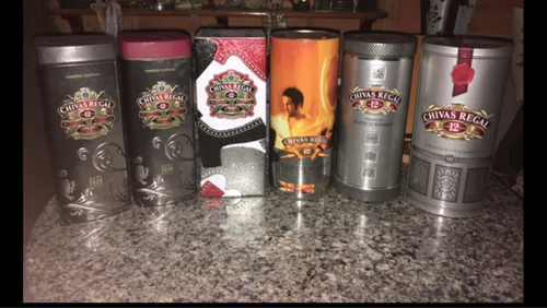 Latas De Whisky Vacías, De Colección