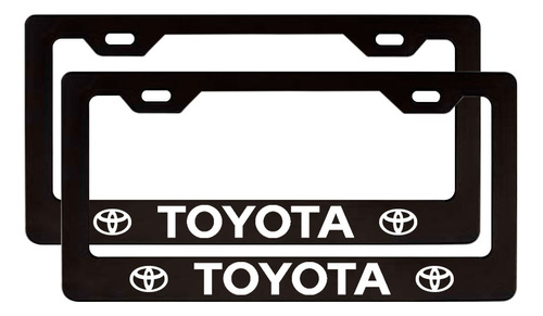 Marco Para Placas De Auto Toyota/tuning/protector