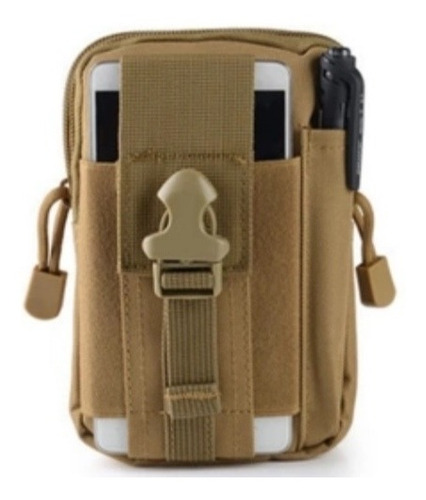Bolso Canguro Táctico Viaje Para Cintura Tipo Molle Celular