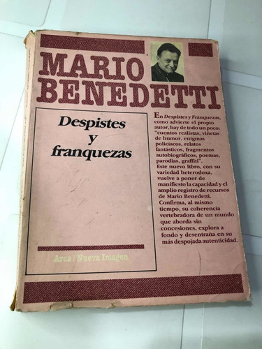 Libro Despistes Y Franquezas - Mario Benedetti - Oferta