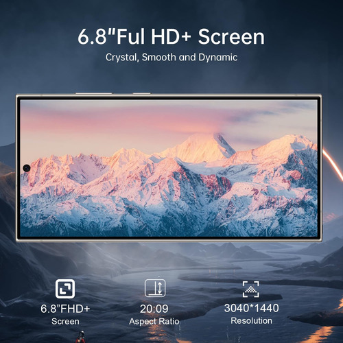 Smartphone Yemjaw C24 Ultra 5g 6gb Ram 256gb Rom 108mp Camer