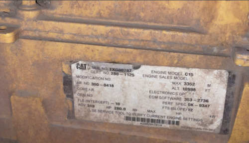 Pala Cargadora Caterpiller 980h