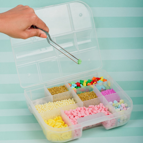 Caja Rectangular Multiusos Sprinkles Confiteria Bordado 1 Pz