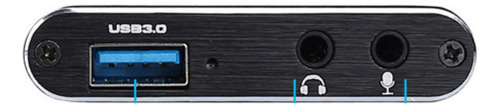 Capturadora De Video Hdmi 4k Usb 3.0 Para Streaming Obs Ps4