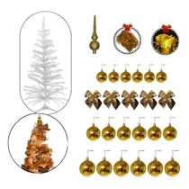 Comprar Árbol Arbolito Blanco Navidad Pino 90cm Decoracion