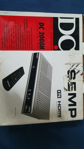 Imagem 1 de 4 de Decodificador De Sinal Semp Toshiba. Na Caixa Quase Não Foi