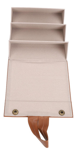 Funda Plegable Con 3 Ranuras Para Guardar Gafas Y Compartime
