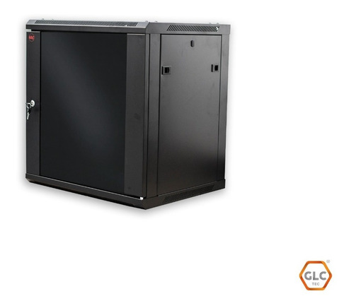 Imagen 4 de 10 de Rack Mural Soho 12 Unidades 19' Glc Interior Puerta Vidrio