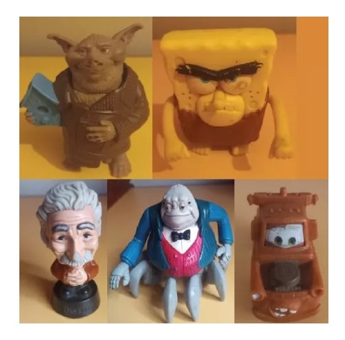 Colección De Muñecos De Juguete Dibujitos Animados (Usado)