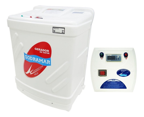 Gerador Vapor Sodramar 12 Kw 220v Bif. Com Quadro Digital
