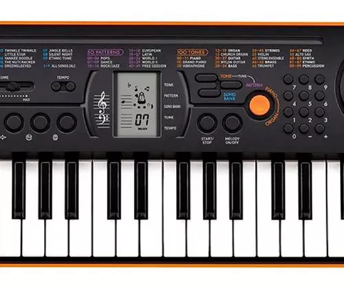 Teclado Casio Infantil Laranja Sa-76Ah2 - ELETRÔNICA PROGRESSO -  INSTRUMENTOS MUSICAIS & ÁUDIO PROFISSIONAL