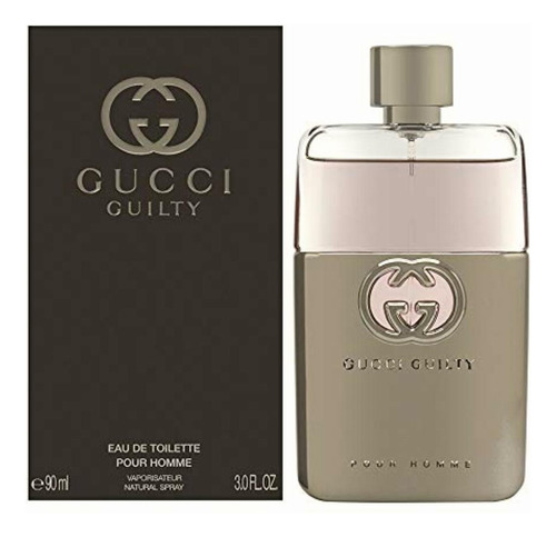 Guilty By Gucci Edt Spray For Men, 3 Ounce