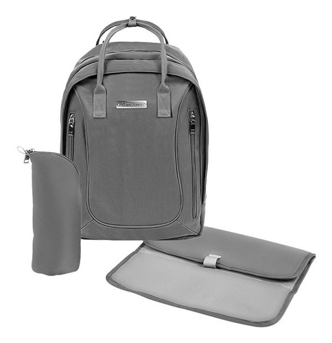 Mochila Maternal Carestino Paris Gris Completo