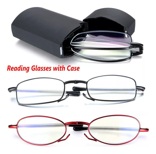 5 Gafas De Ordenador Plegables, Gafas De Lectura Con Luz