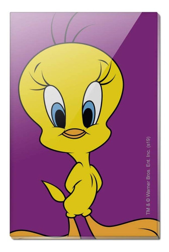 Looney Tunes Tweety Bird - Iman Para Nevera  Acrilico  Rec